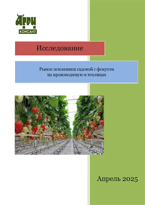 Рынок земляники садовой с фокусом на производимую в теплицах 